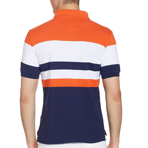 เสื้อโปโลผ้าฝ้ายลำลองสำหรับผู้ชายเสื้อโปโลทรงสลิมฟิตพร้อมโลโก้ - Product Image 2