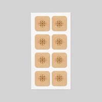 Patch non tissé personnalisé ERMI au parfum de lavande, matériau hypoallergénique, certifié CE, design personnalisé et application facile