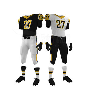 Uniforme de football américain pour adultes, respirant, léger, à séchage rapide, produit de qualité supérieure, avec sacs - Product Image 2