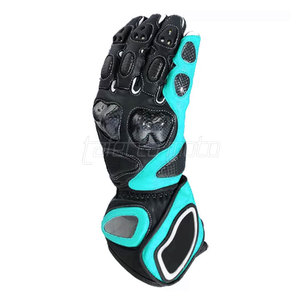 Guantes de moto con logotipo personalizado Guantes de moto hechos de cuero Protección de dedos Guantes de moto - Product Image 4