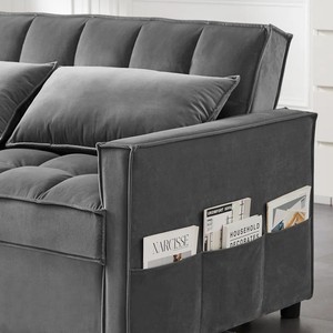 Chambre à coucher Petit canapé-<span class=keywords><strong>lit</strong></span> d'angle Double Luxe Couchage pliant Petit canapé-<span class=keywords><strong>lit</strong></span> simple 3 places - Product Image 6