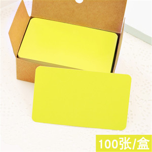 Cartes vierges pour l'écriture manuscrite, 100 feuilles, fournitures de papeterie - Product Image 6