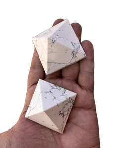 Pyramide de cristal de marbre blanc, pyramide de pierre, pyramides de marbre pour la décoration - Product Image 5