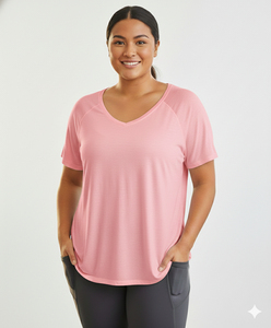 Camiseta de mujer personalizada OEM con estampado animal, 100% algodón, decoración con remaches, proveedores de Bangladesh, muestra gratuita, ecológica, al por mayor, cuello redondo - Product Image 3