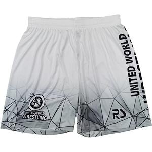 2026 custom men's <b>knitted</b> wrestling set T-shirt and shorts full sublimation 2 piece set for international competitions - Product Image 4