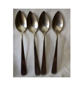 Nueva cuchara creativa de acero inoxidable para pomelos, cuchara de postre con borde dentado de la mejor calidad, cuchara para helado y pastel de té - Product Image 1