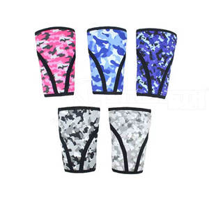 ปลอกหุ้มเข่าสำหรับยกน้ำหนัก ทนทาน ทำจากนีโอพรีนหนา  รับทำโลโก้ตามสั่ง  OEM  มีจำหน่าย ปลอกหุ้มเข่าแบบปรับแต่งได้ - Product Image 4