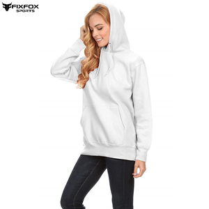 Latest Pullover Hoodies for Women's 100% Cotton Winter Clothing Custom Brand Logo Print OEM Manufacturer Hoodies - Product Image 4