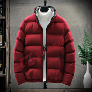 Chaqueta Acolchada Impermeable y Transpirable de Invierno 2026 con Cuello Alto, Ligera, Personalizable con Logotipo, para Hombre, de Alta Calidad, Impresión OEM - Product Image 5