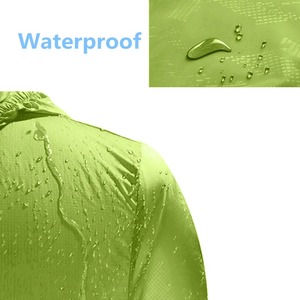 Veste de pluie imperméable pour hommes, imperméable d'extérieur à capuche léger, veste coupe-vent de randonnée, vestes d'extérieur d'escalade - Product Image 6