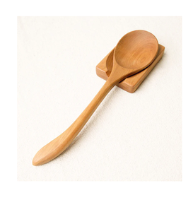 Vajilla utensilio de descanso madera hecho a mano cuchara soporte bambú cuchara descanso para organizador de cocina a precio razonable - Product Image 6