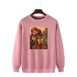 Sudadera con estampado Digital de otoño para hombre, totalmente personalizada, poliéster/algodón teñido liso de alta calidad - Product Image 1