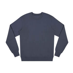 Sudadera Azul Marino para Hombre, Estilo Hip Hop Urbano, Sudadera con Estampado Térmico Personalizado - Product Image 1