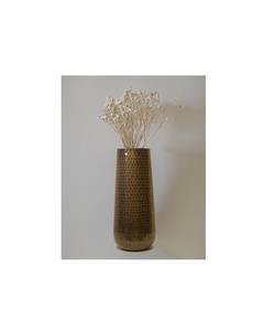 Vase à fleurs en aluminium artistique avec structure abstraite et corps texturé conçu pour les salles et studios inspirés des galeries - Product Image 5