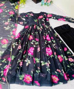 Muy hermoso Phulkari dupatta damas mujeres usan bajo precio al por mayor parte inferior superior con dupatta precio al por mayor ropa - Product Image 3