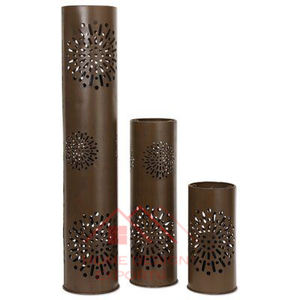 Mini <b>Black</b> Finish Decorative <b>Metal</b> <b>Candle</b> <b>Holder</b> Table Decoration Centerpiece Latest Trending Set of 2 for Table & Home Decor - Product Image 5