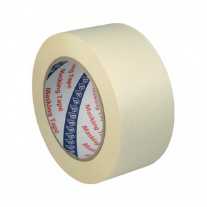 Cinta Adhesiva Crepé K-MASK 70, Ligeramente Crepéada, Blanca, 50 m de Longitud, 25 mm de Ancho, Paquete de 36 Rollos, Cinta Adhesiva de Oficina, Empaquetada por IKS - Product Image 3