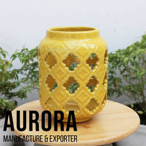 Macetas de Cerámica Esmaltada Decorativas para el Hogar y Jardín, con Logotipo Personalizado, Ecológicas, con Orificio de Drenaje, en Oferta - Product Image 4