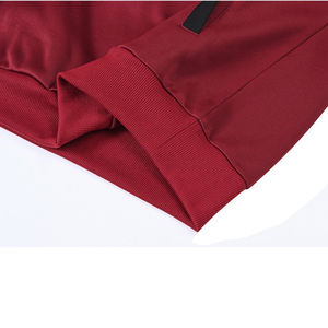 Professionnel fabrique des sweats à capuche pour hommes élégant pull uni mode rue vêtements léger contraste couleur 100% coton - Product Image 6