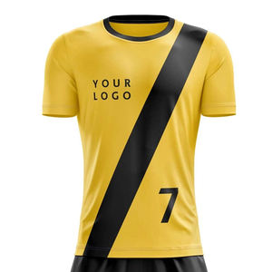 Uniforme de fútbol transpirable y de secado rápido para ropa de equipo 2025 Uniforme de fútbol hecho a medida de nuevo diseño en MOQ bajo - Product Image 4