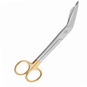 Tailles personnalisées Ciseaux à pansement compacts en acier inoxydable Opération manuelle avec placage à l'or Instrument chirurgical à prix économique - Product Image 5