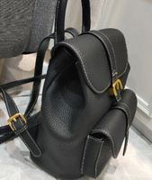 Sac à dos d'école en cuir pour femmes