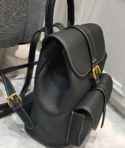 Mochila escolar de cuero para mujer - Product Image 4