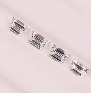 Diamantes Cultivados en Laboratorio con Corte Trapezoidal, Color EF, Claridad VS1, 0.60CT/0.80CT/0.50CT, Par de Piedras Sueltas, Corte Excelente, CVD, Venta al Por Mayor - Product Image 1