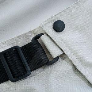 Combinaison textile de moto BLACK RACING GEAR stylée faite à la main Logo personnalisé respirant en nylon/polyester/cuir Cordura vêtements de course - Product Image 5