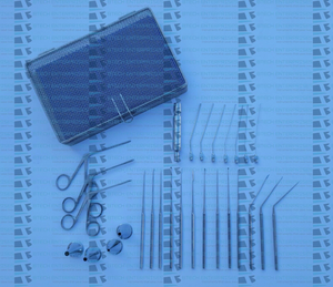 Juego de Instrumentos para Cirugía de Oído, Miringotomía y Miringoplastia, 29 Piezas, ORL - Product Image 2