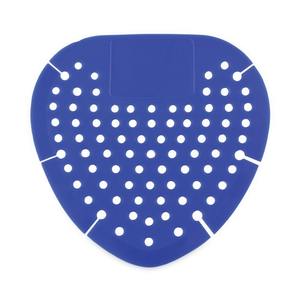 Écran de urinoir jetable solide Boardwalk parfum Bubble Gum bleu - 1 douzaine pour usage avec détergent de salle de bain - Product Image 2