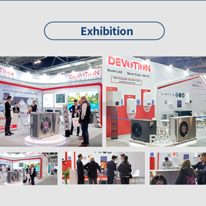 Bomba de calor de agua y aire monobloque de 10kw con refrigerante R32 para calefacción de <span class=keywords><strong>suelo</strong></span> <span class=keywords><strong>radiante</strong></span> y suministro de agua caliente - Product Image 5