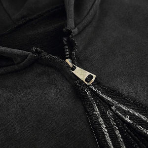 เสื้อฮู้ดดี้ทรงปกติคุณภาพสูงสำหรับผู้ชาย ฤดูหนาว ปรับแต่งสีและโลโก้ได้ ผ้าฝ้ายฟลีซ 100% สไตล์สตรีท ปักลาย - Product Image 4