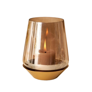 Fabricant de confiance Nouveauté Bougeoir en métal en aluminium Eternity Vogue avec base en marbre - Product Image 4