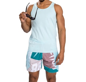 Custom <b>Logo</b> Mens Fitness Tank Top Cotton Blend Sleeveless Workout Vest Gym Training Apparel OEM Supplier - Product Image 1