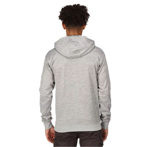 2023 hiver arrivée hommes gris couleur Polyester coton mélange 300 GSM pull à capuche à vendre hommes basique sweats à capuche - Product Image 2