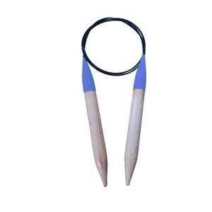 2024 dernière aiguille à tricoter marque privée conception personnalisée bois aiguille artisanat fabricant partenaire inde tricot à la main - Product Image 1