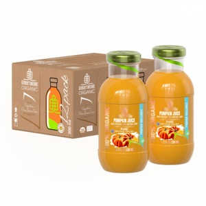 Jugo de Calabaza 100% Orgánico Puro, Jugo de Calabaza Orgánico Natural de Georgia con Limón en Botellas de 200ml/300ml/750ml/1l - Product Image 4