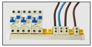 Gran oferta, barra colectora de Peine de cobre 32A PIN 3P con 54 contactos, 1 metro para Mini disyuntor, barra colectora Flexible de cobre de alta calidad - Product Image 5