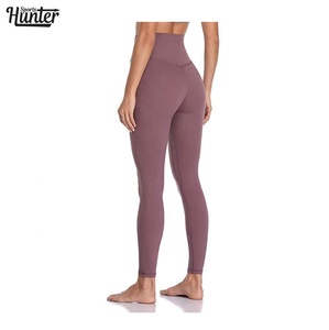 Custom Affordable Comfortable Breathable Top Sale <b>Cheap</b> Price High Waisted Custom Made Crossover Waist <b>Leggings</b> Yoga Women - Product Image 2