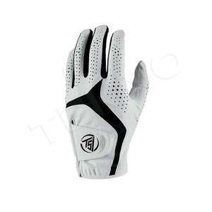 Guante de golf de cuero blanco con logotipo de Mark Ball - Product Image 5
