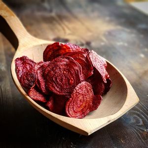 Directamente de fábrica, venta al por mayor, fruta seca, merienda saludable, remolacha seca congelada, ángulo en rodajas - Product Image 1