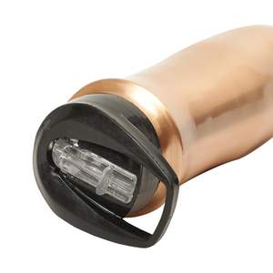 Meilleur prix sur Bouteille d'eau sirotant en cuivre blanc pur de taille standard pour la salle de sport et les boissons en plein air - Product Image 6