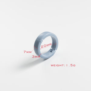 Plástico DIY álbum <span class=keywords><strong>de</strong></span> recortes Clip bisagra anillo llavero <span class=keywords><strong>libro</strong></span> carpeta patrón escritorio calendario carpeta organizador - Product Image 4