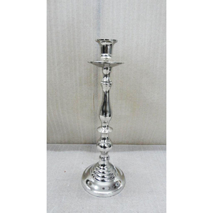 พรีเมี่ยมที่มีคุณภาพที่ขายดีที่สุดอลูมิเนียมยืนเทียนยืนเทียนสไตล์วินเทจหรูหราทันสมัยอลูมิเนียมขัดเงาสูง - Product Image 3