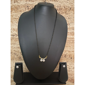 Mangalsutra de Zirconia con 2 Puntos para Bodas - Product Image 2
