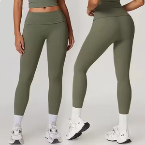 2025 Women's Fitness Gym Sports <b>Leggings</b> Stretch Fitness Yoga Workout Training Essentials - Product Image 1