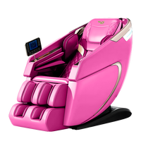 Escarpins de massage électriques, siège de luxe, portable, avec pièces de rechange 4D, en cuir, 3D