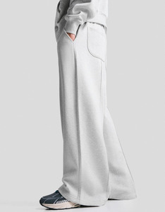 OEM Ensemble Survêtement pour Hommes de Haute Qualité Surdimensionné Solide Style High Street Pull à Capuche Pantalon de Survêtement Polaire Logo Personnalisé - Product Image 4