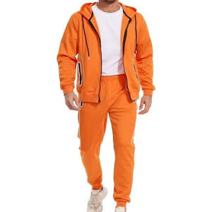 2025สูทแบบมีฮู้ดสำหรับผู้ใหญ่ชุดวิ่งจ๊อกกิ้งสำหรับฤดูหนาวสีพื้นระบายอากาศได้ดีเป็นมิตรกับสิ่งแวดล้อมชุดวิ่งโลโก้ด้านหน้า - Product Image 3